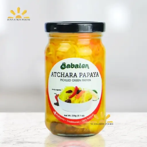 [6003] CABALEN Pickled Papaya (atchara) 24x230g 