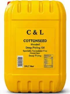 COTTONSEED OIL PLASTIC DRUM 20LT C&L