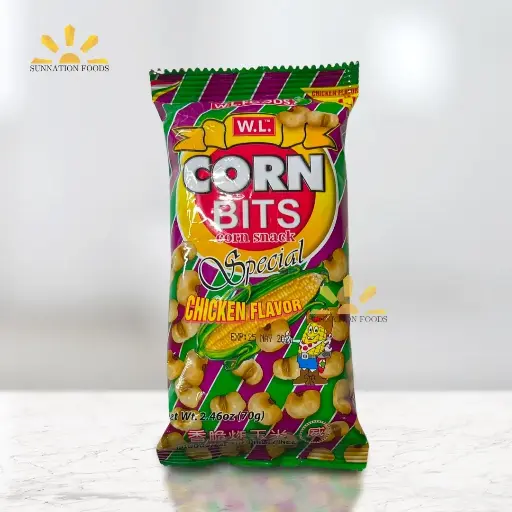[6080] WL CORN BITS CHICKEN FLAVOR 100x70G